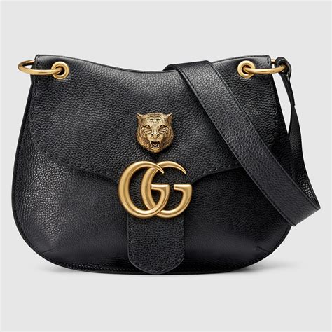 gucci bags 杭州市|Gucci leather shoulder bag.